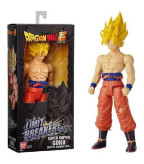 Figurine géante SS Goku Battle Dam.  Dragon Ball Bandai