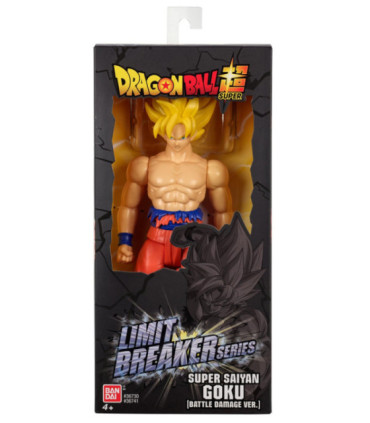 Figurine géante SS Goku Battle Dam.  Dragon Ball Bandai