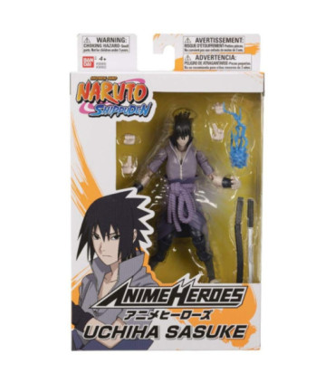 Figurine Uchiha Sasuke  Naruto Anime Heroes 17 cm