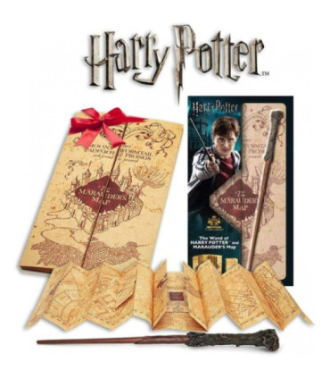 Coffret Baguette d'Harry & Carte du Maraudeur  Harry Potter