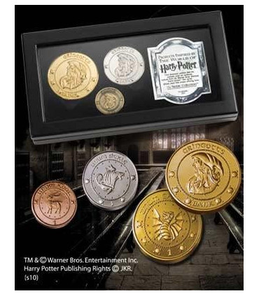 Pièces de monnaie Gobelins de Gringotts  Harry Potter