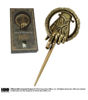 Broche La Main du Roi  Game of Thrones