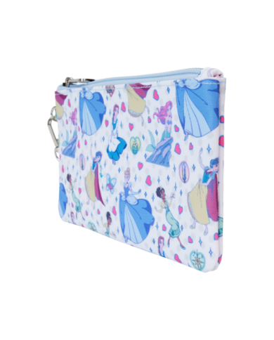 Pochette Loungefly - Disney Princess Manga Style All-Over Print Nylon