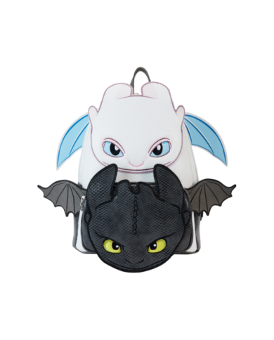 Sac à dos Loungefly - Dragons Light & Night Fury Cosplay