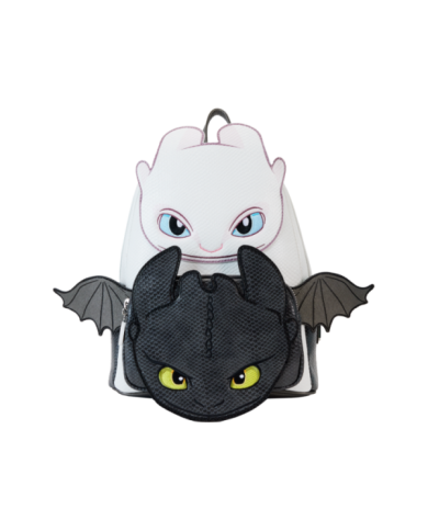 Sac à dos Loungefly - Dragons Light & Night Fury Cosplay