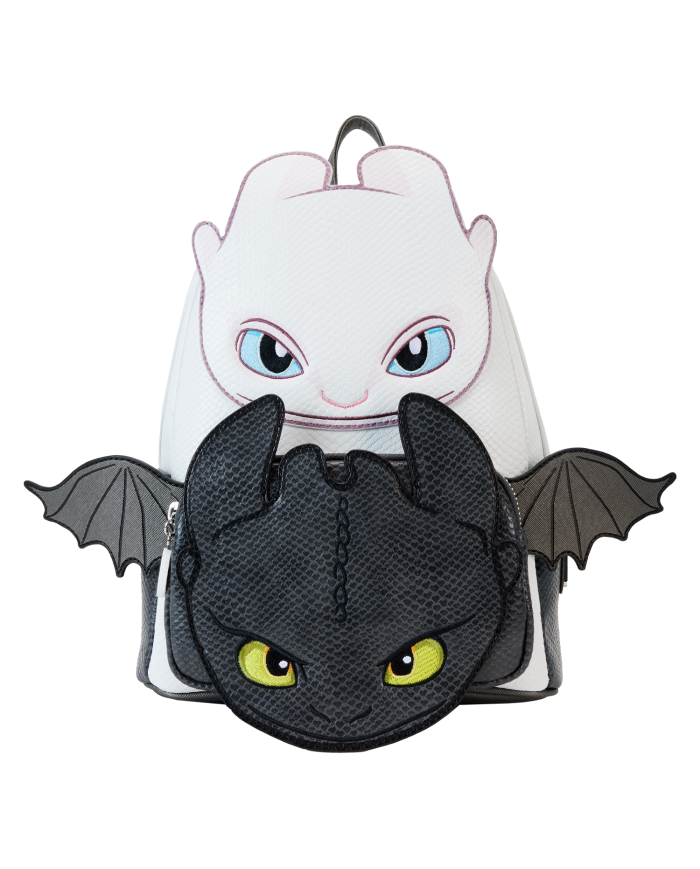 Sac à dos Loungefly - Dragons Light & Night Fury Cosplay