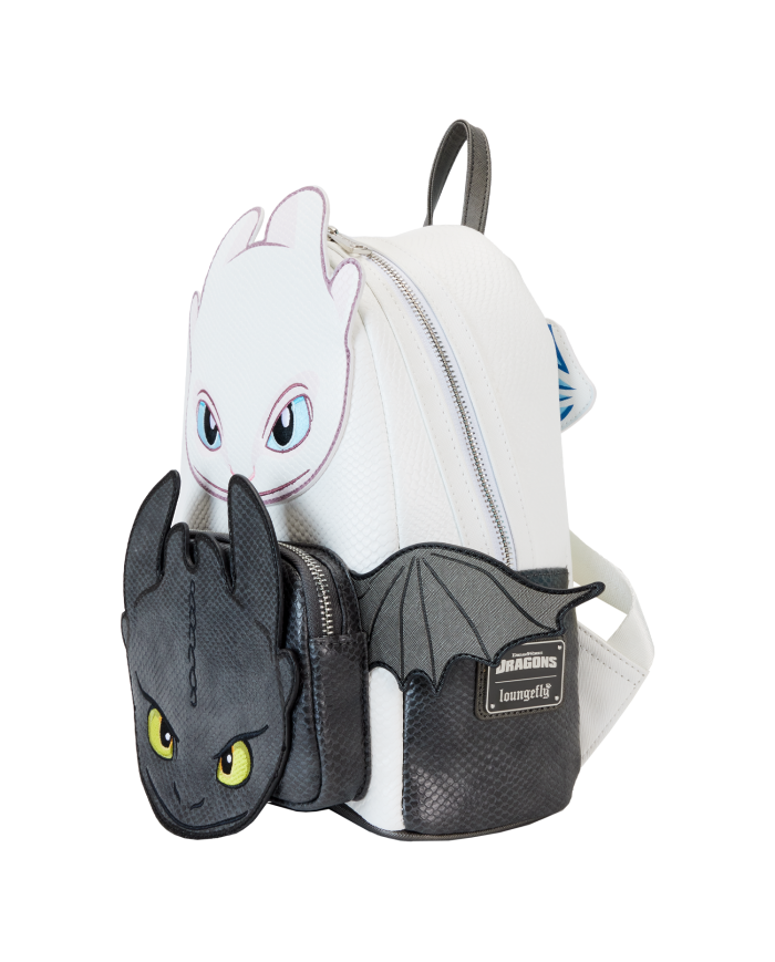 Sac à dos Loungefly - Dragons Light & Night Fury Cosplay