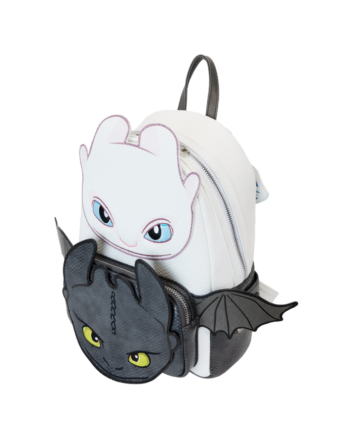 Sac à dos Loungefly - Dragons Light & Night Fury Cosplay