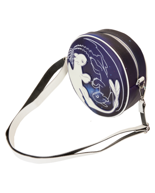 Sac à bandoulière Loungefly - Dragons Light & Night Fury