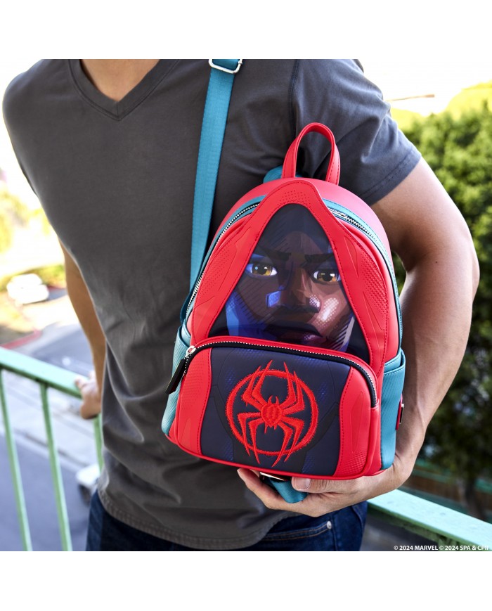 Sac à dos Loungefly - Spider-Verse Miles Morales Hoodie Cosplay Lenticular