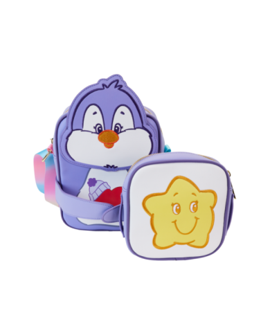 Sac à bandoulière Loungefly - Les Bisounours et les Cousinours Cozy Heart Penguin Crossbuddies Cosplay