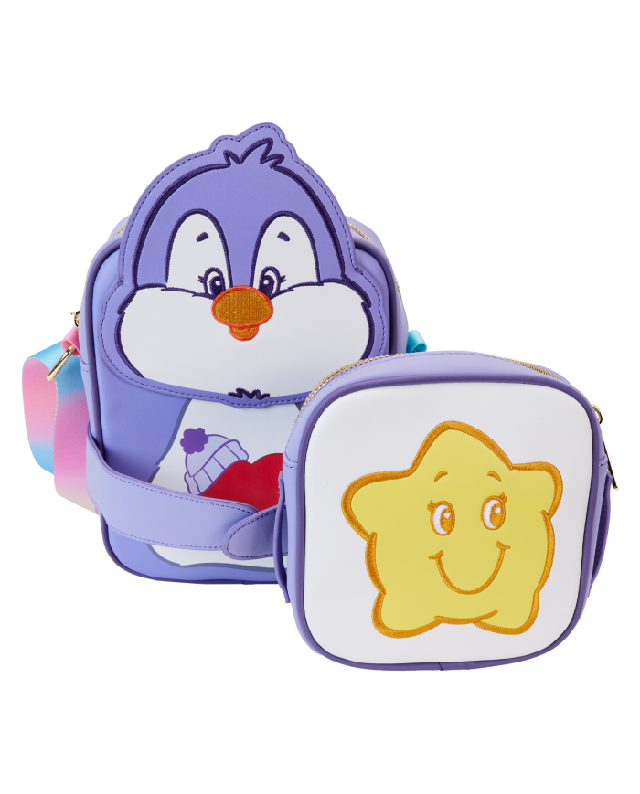 Sac à bandoulière Loungefly - Les Bisounours et les Cousinours Cozy Heart Penguin Crossbuddies Cosplay