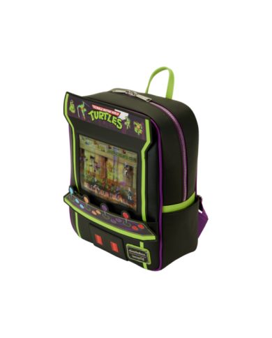 Sac à dos Loungefly - Tortues Ninja 40th Anniversary Vintage Arcade Lenticular Glow