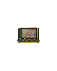 Portefeuille Loungefly - Tortues Ninja 40th Anniversary Vintage Arcade Lenticular Glow