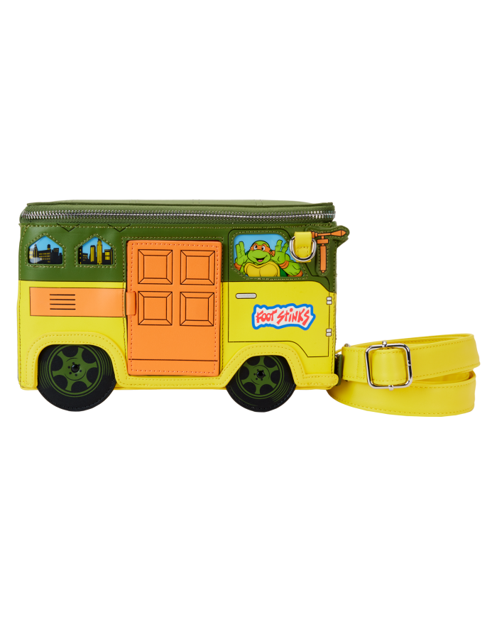 Sac à bandoulière Loungefly - Tortues Ninja 40th Anniversary Party Wagon Figural