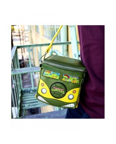 Sac à bandoulière Loungefly - Tortues Ninja 40th Anniversary Party Wagon Figural