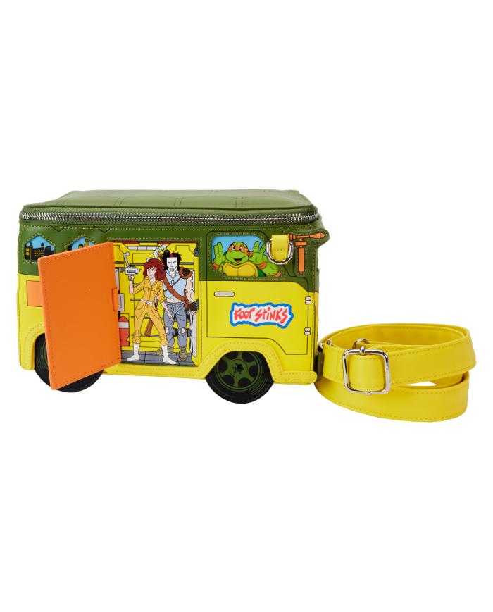 Sac à bandoulière Loungefly - Tortues Ninja 40th Anniversary Party Wagon Figural