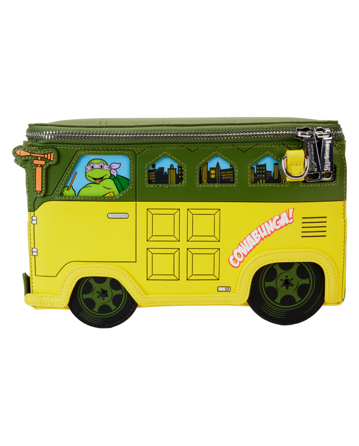 Sac à bandoulière Loungefly - Tortues Ninja 40th Anniversary Party Wagon Figural