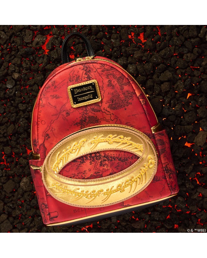 Sac à dos Loungefly - Le Seigneur des Anneaux -  The One Ring Glow