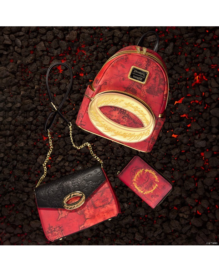 Portefeuille Loungefly - Le Seigneur des Anneaux - The One Ring Glow