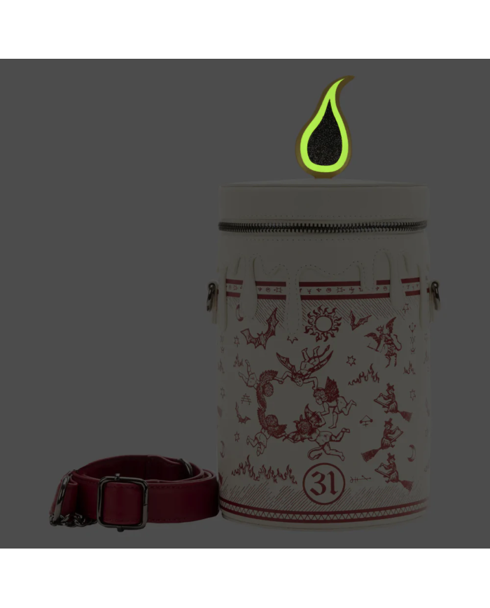 Sac à bandoulière Loungefly - Hocus Pocus - Bougie flamme noire