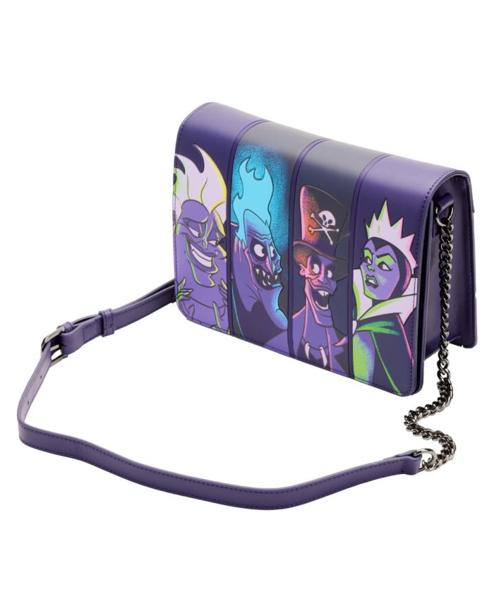Sac à bandoulière Loungefly - Villains in The Dark