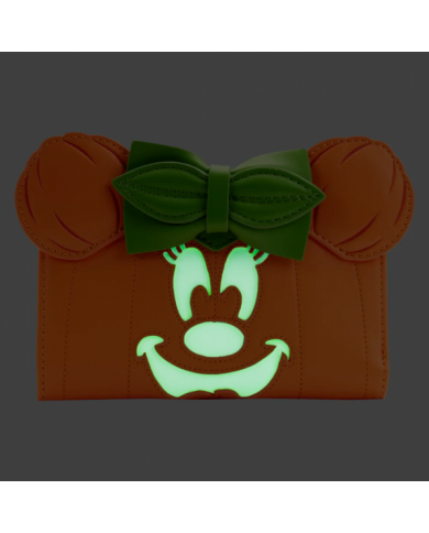 Portefeuille Loungefly - Minnie Citrouille