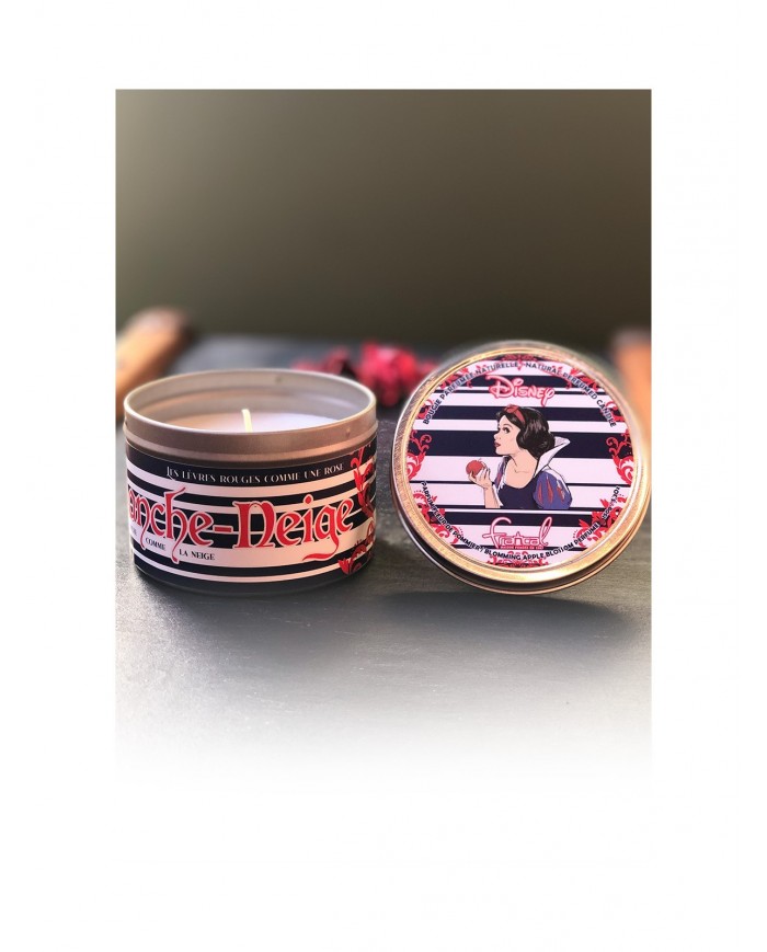 Blanche Neige - Bougie parfumée naturelle