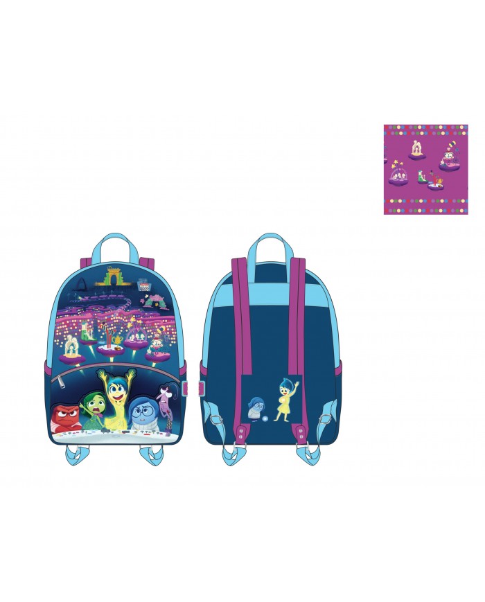 Sac à dos Loungefly - Vice-Versa - Panneau de contrôle