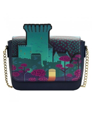 Sac à bandoulière Loungefly - Rebelle Princess Castle Series